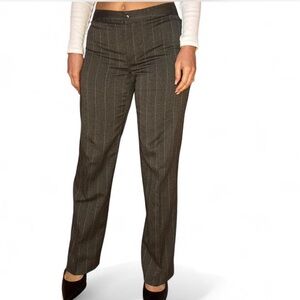 Croft & Barrow Charcoal Pinstripe Trousers